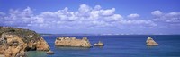 Panoramic View Of A Coastline, Southern Portugal, Algarve Region, Lagos, Portugal by Panoramic Images - 36" x 12"