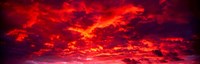 Sunset Dragoon Mountains AZ by Panoramic Images - 36" x 12"