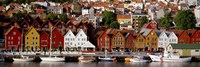 Harbor in Bergen, Norway Fine Art Print