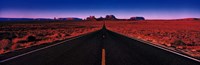 Road Monument Valley Tribal Park UT USA Fine Art Print