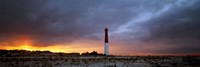 Sunset, Barnegat Lighthouse State Park, New Jersey, USA Fine Art Print