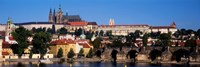 Bridge over the Vltava River, Prague, Czech Republic Fine Art Print