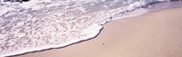 High angle view of surf on the beach, The Baths, Virgin Gorda, British Virgin Islands Fine Art Print