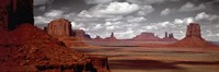 Mountains, West Coast, Monument Valley, Arizona, USA, Fine Art Print