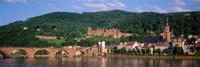 Germany, Heidelberg, Neckar River Fine Art Print