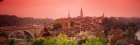 Dusk Bern Switzerland Fine Art Print