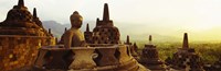 Indonesia, Java, Borobudur Temple by Panoramic Images - 36" x 12"