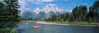 Rafters Grand Teton National Park WY USA Fine Art Print