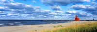Big Red Lighthouse, Holland, Michigan, USA by Panoramic Images - 36" x 12"