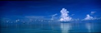Sea & Clouds The Maldives Fine Art Print