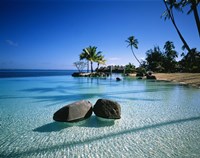 Resort Tahiti French Polynesia Fine Art Print