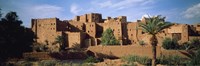Buildings in a village, Ait Benhaddou, Ouarzazate, Marrakesh, Morocco Fine Art Print
