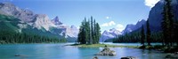 Maligne Lake Near Jasper, Alberta, Canada Fine Art Print