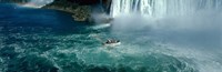 Boat trip at Niagara Falls, Canada Fine Art Print