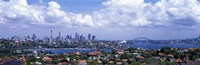 Cityscape, Harbor, Sydney, Australia Fine Art Print