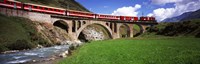 Railroad Bridge, Andermatt, Switzerland Fine Art Print
