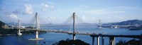 Ting Kaw & Tsing Ma Bridge Hong Kong China Fine Art Print