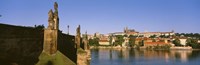 Close up of Charles Bridge, Prague, Czech Republic Fine Art Print