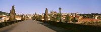 Charles Bridge, Prague, Czech Republic, Daytime View Fine Art Print