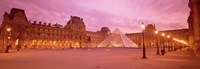 Low angle view of a museum, Musee Du Louvre, Paris, France by Panoramic Images - 36" x 12"