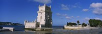 Fort at the coast, Torre De Belem, Lisbon, Portugal by Panoramic Images - 36" x 12"