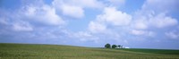 Panoramic view of a landscape, Marshall County, Iowa, USA Fine Art Print