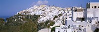 Buildings, Houses, Fira, Santorini, Greece Fine Art Print