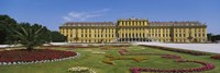 Facade of a building, Schonbrunn Palace, Vienna, Austria Fine Art Print
