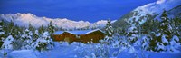Cabin Mount Alyeska, Alaska, USA Fine Art Print