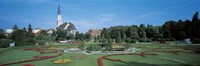 Gardens at Schonbrunn Palace Vienna Austria Fine Art Print