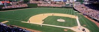 Packed stadium at Wrigley Field, USA, Illinois, Chicago Fine Art Print