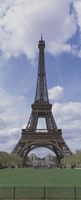 Low angle view of a tower, Eiffel Tower, Paris, Ille-De-France, France Fine Art Print