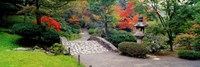 Stone Bridge, The Japanese Garden, Seattle, Washington State Fine Art Print