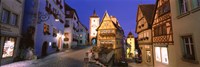 Germany, Rothenburg ob der Tauber Fine Art Print