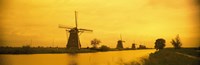 Windmills Netherlands Fine Art Print