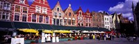 Street Scene Brugge Belgium Fine Art Print
