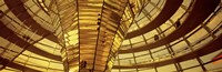 Glass Dome from Interior, Reichstag,Berlin, Germany Fine Art Print