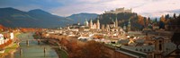 Cityscape Salzburg Austria Fine Art Print