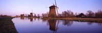 Windmills Schemerhorn The Netherlands Fine Art Print