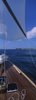 Sailboat Racing in the Sea Grenada