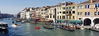 High angle view of a canal, Grand Canal, Venice, Italy Fine Art Print