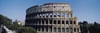 Facade Of The Colosseum, Rome, Italy Fine Art Print