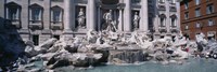 Fountain in front of a building, Trevi Fountain, Rome, Italy Fine Art Print