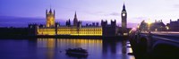 Parliament, Big Ben, London, England, United Kingdom Fine Art Print