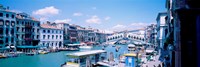 Rialto and Grand Canal Venice Italy Fine Art Print