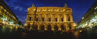 Facade of a building, Opera House, Paris, France Fine Art Print