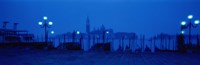 Church of San Giorgio Maggiore with Gondolas Venice Italy Fine Art Print