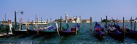 Church of San Giorgio Maggiore and Gondolas Venice Italy Fine Art Print