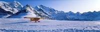 Ski Plane Mannlichen Switzerland Fine Art Print