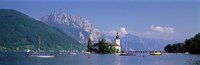 Traunsee Lake Gmunden Austria Fine Art Print